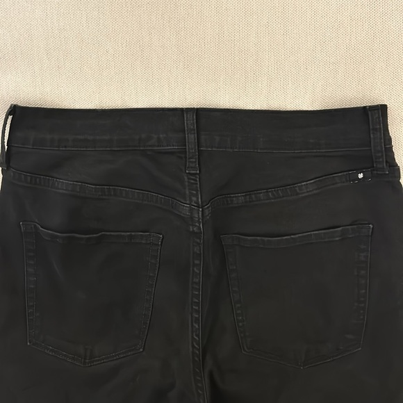 Lucky Brand Black Wash Olive High Rise Skinny Stretch Jeans 29" Inseam Size 10 - Picture 5 of 5